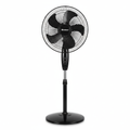 Binatone 16 inch standing fan ITAL 1660 black front view