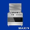 Maxi Gas Cooker 60x90 CM (5) Burners Shine Line Inox (FK962DSS) — Warranty Inclusive