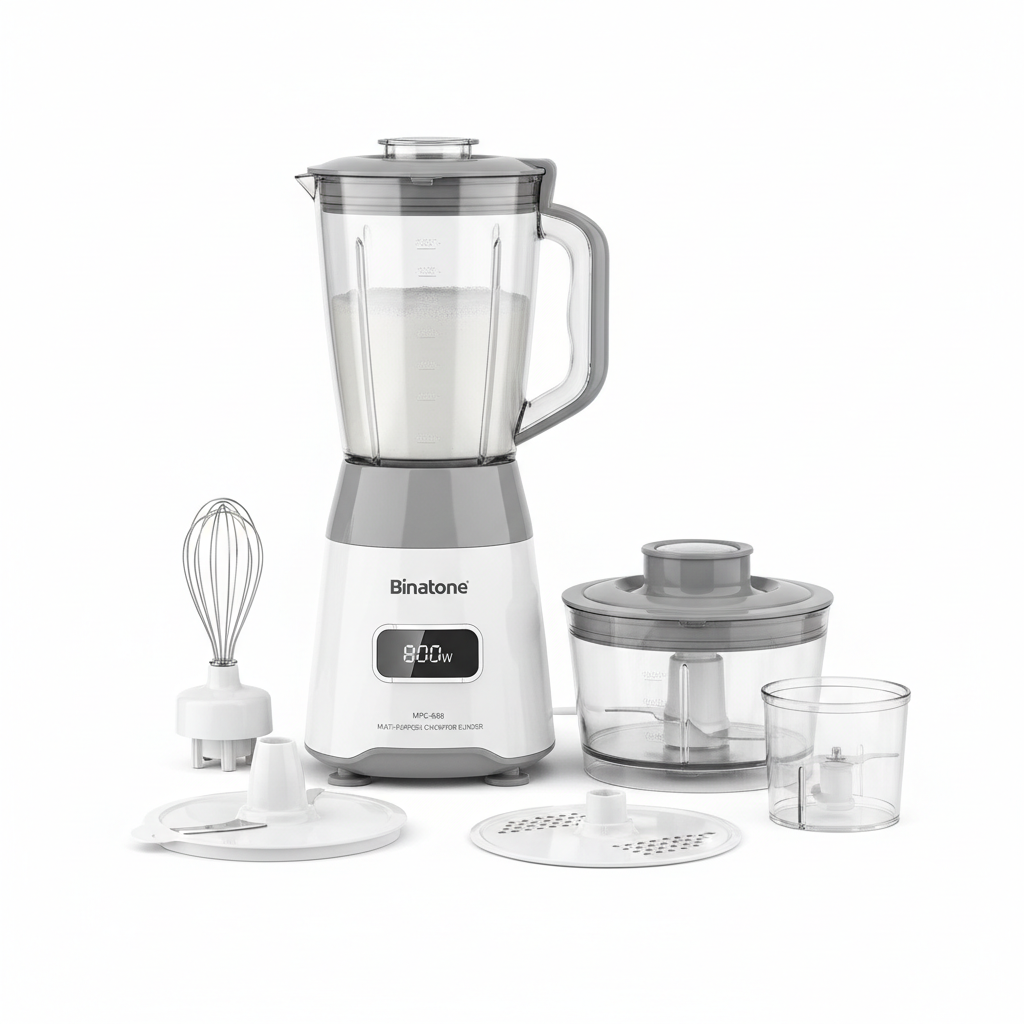 Binatone 800W multi-purpose chopper blender MPC-888