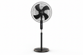 Maxi 18 inch Standing Rechargeable Fan in Black
