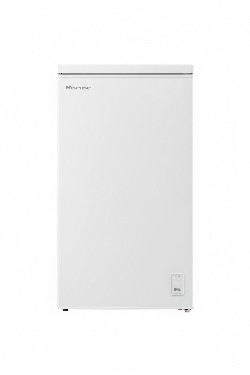 Hisense 190L Standing Upright Freezer RS-189DR in white