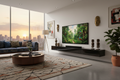 Royal 43 inch FHD Smart TV in a modern Nigerian living room