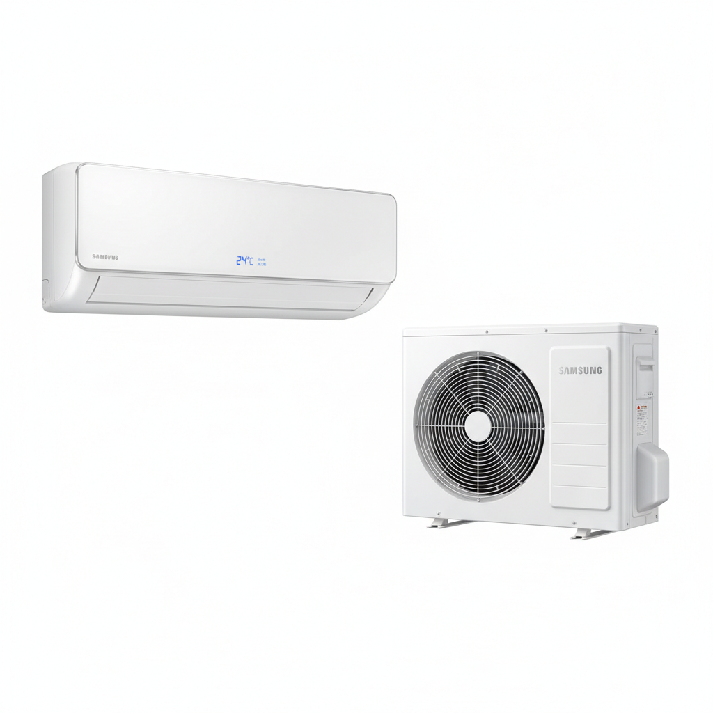Samsung 2 HP split inverter air conditioner AR18BVHGAWK indoor and outdoor unit