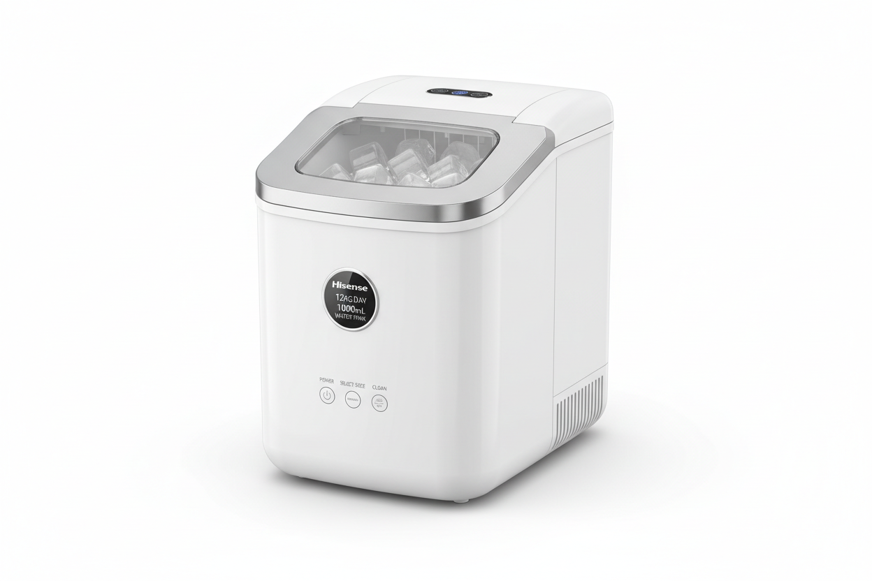 Hisense ICM1263 Portable Ice Maker 12KG per day with 1000mL water tank