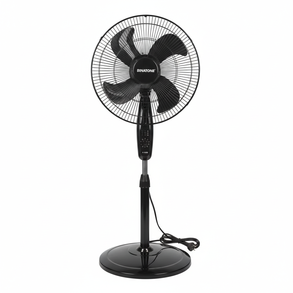 Binatone 16 inch standing fan A-1810 in black