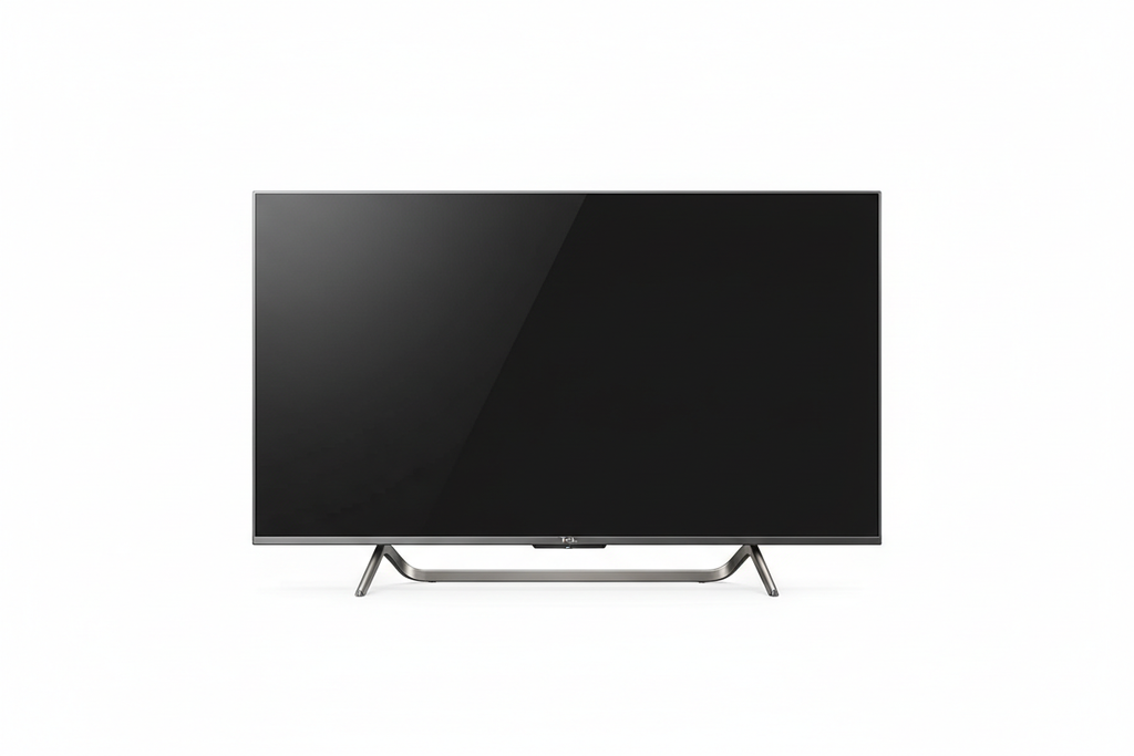TCL 55 inch QLED Smart TV front view