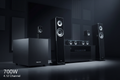 Hisense HT SATURN 700W 4.1.2 Channel Home Theater System with subwoofer and satellite speakers