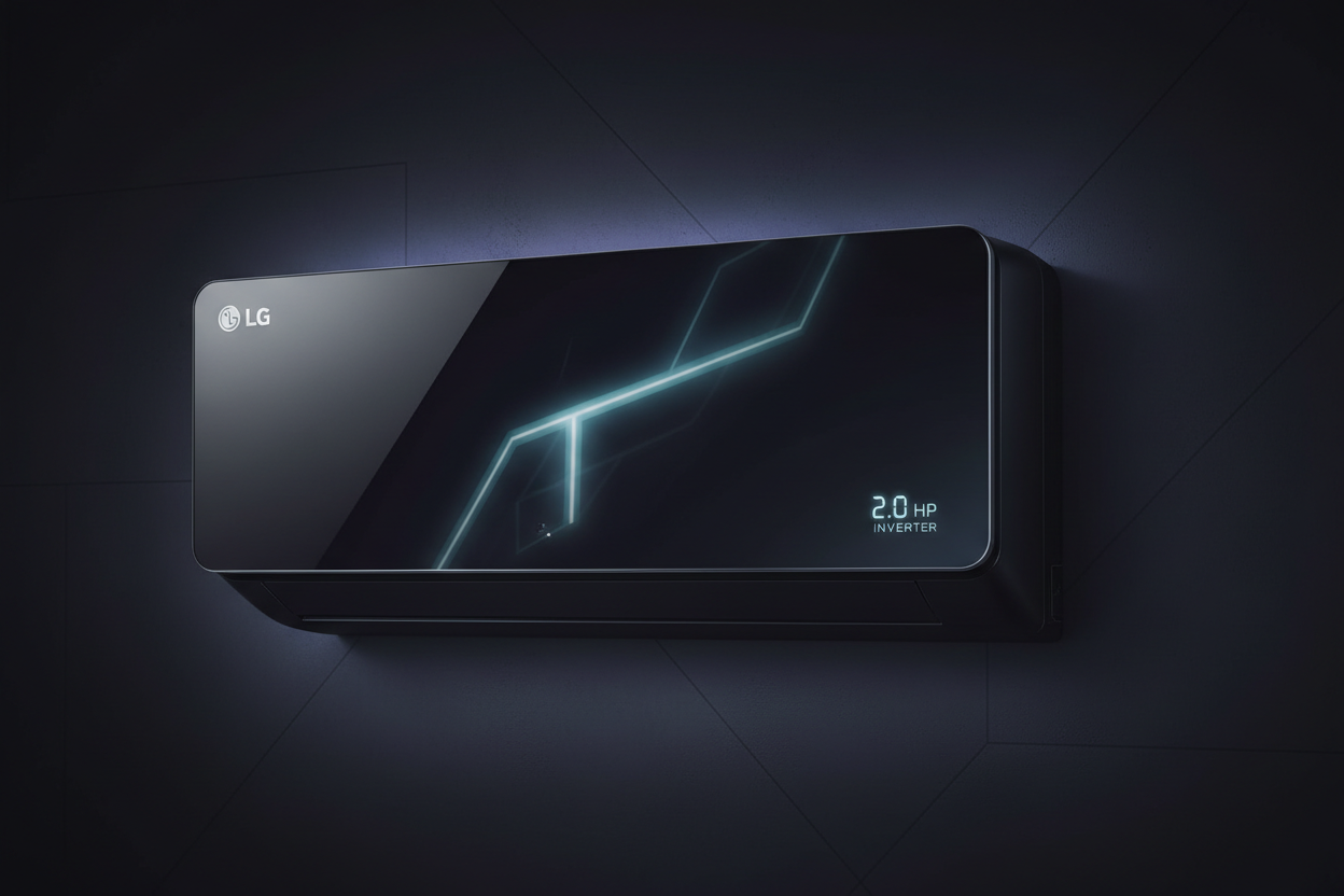 LG 2.0 HP Inverter Artcool Black Mirror Split Air Conditioner