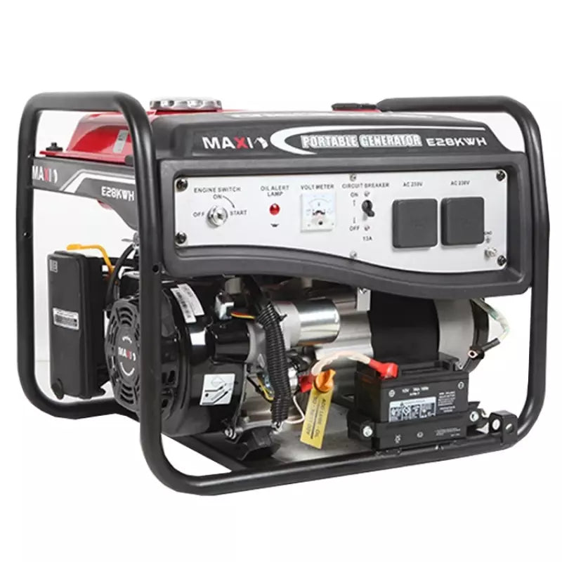Maxi Generator 3.5kVa | 2.8kW | with Key & Wheels (E28KWH)