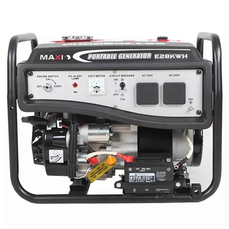Maxi Generator 3.5kVa | 2.8kW | with Key & Wheels (E28KWH)