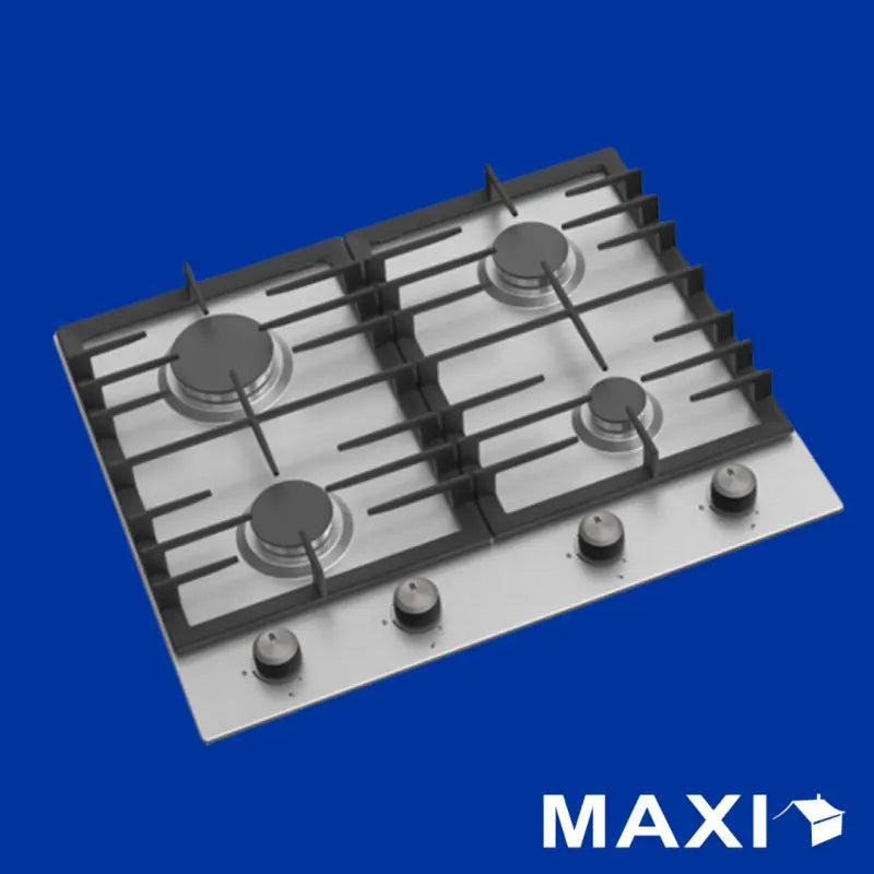 Maxi Tabletop Gas Cooker 4 Burners (BE001) Stainless Steel